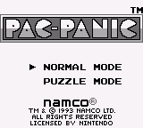 Pac-Panic (Europe) (SGB Enhanced)